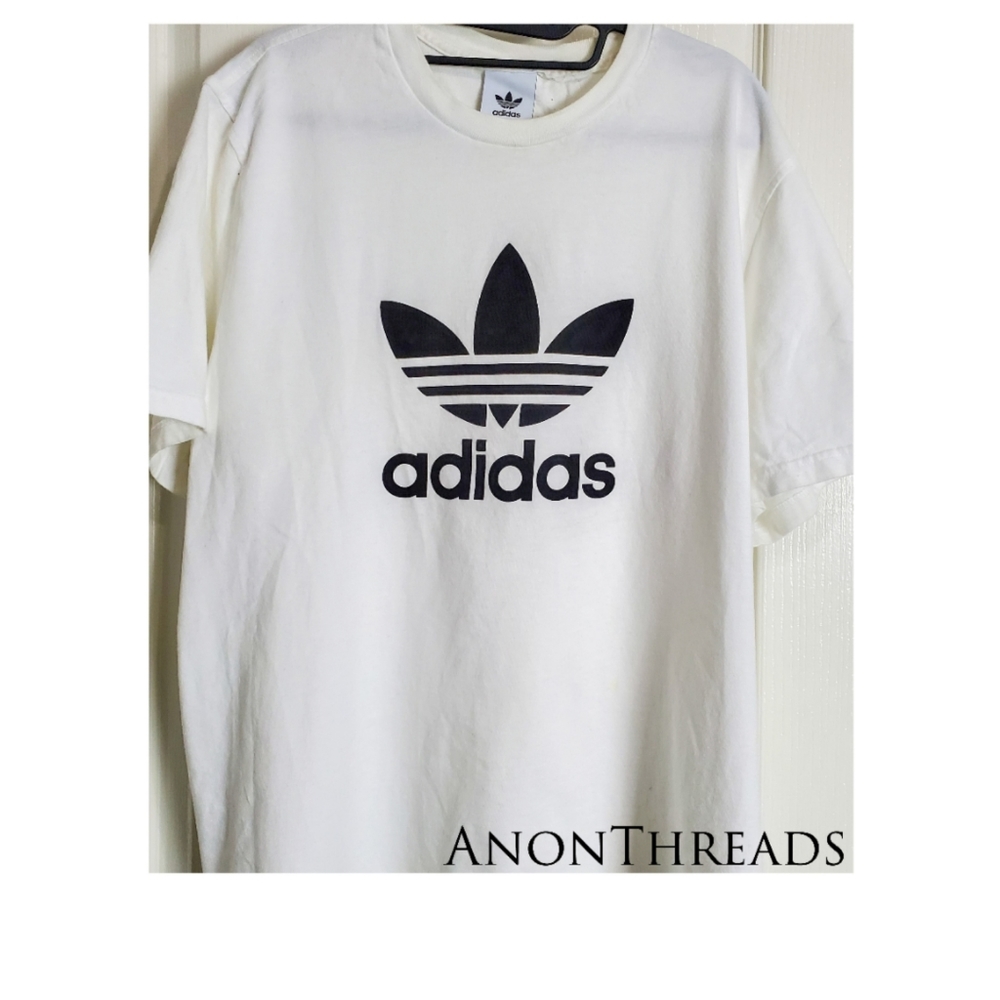 Original Adidas Logo Athletic Tee Shirt